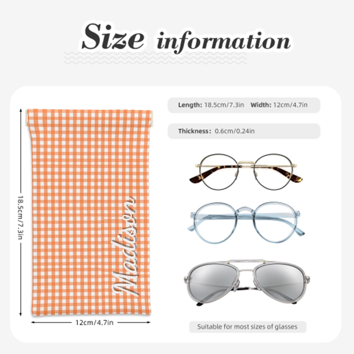 Game Day Gingham - Orange