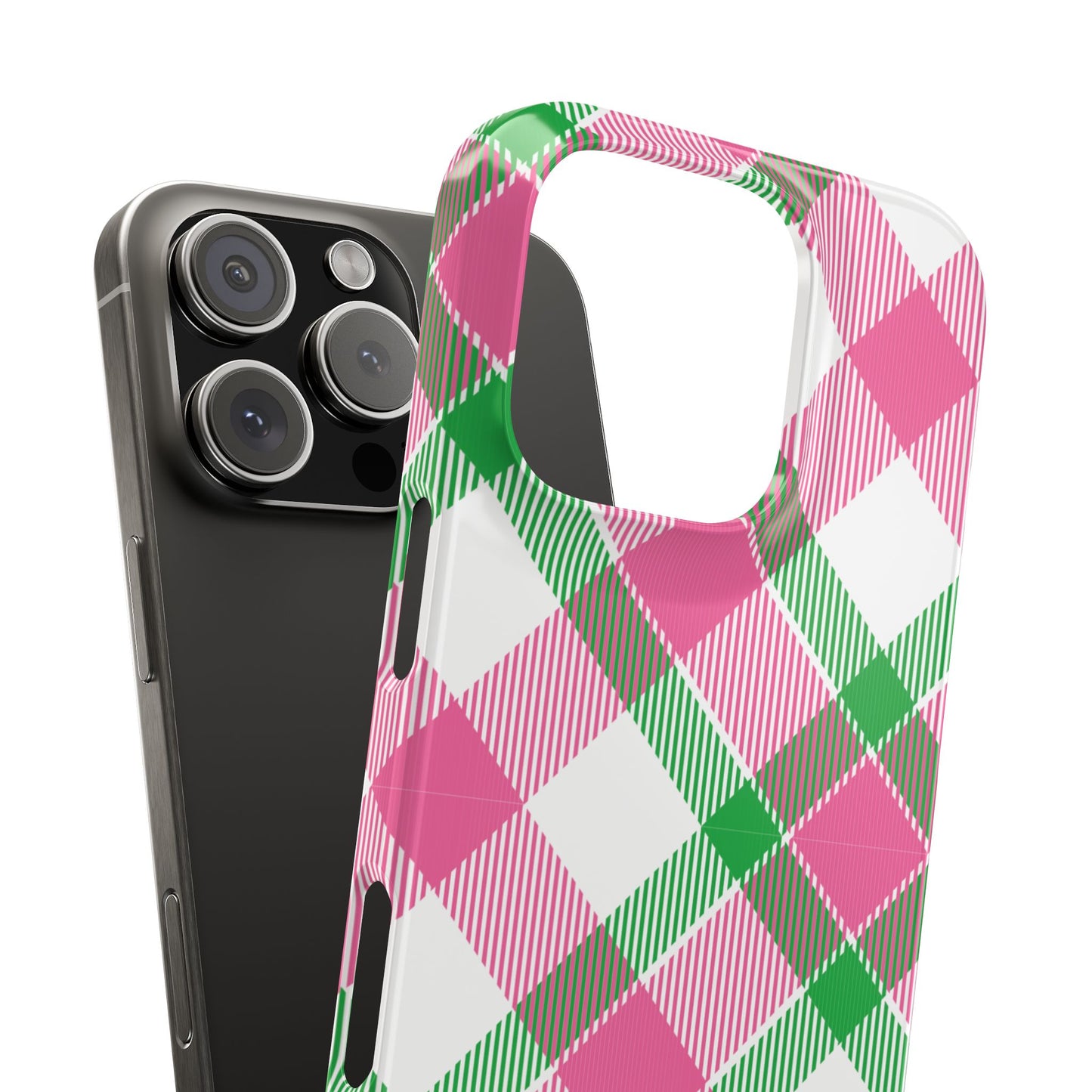 Palm Beach Plaid- Slim