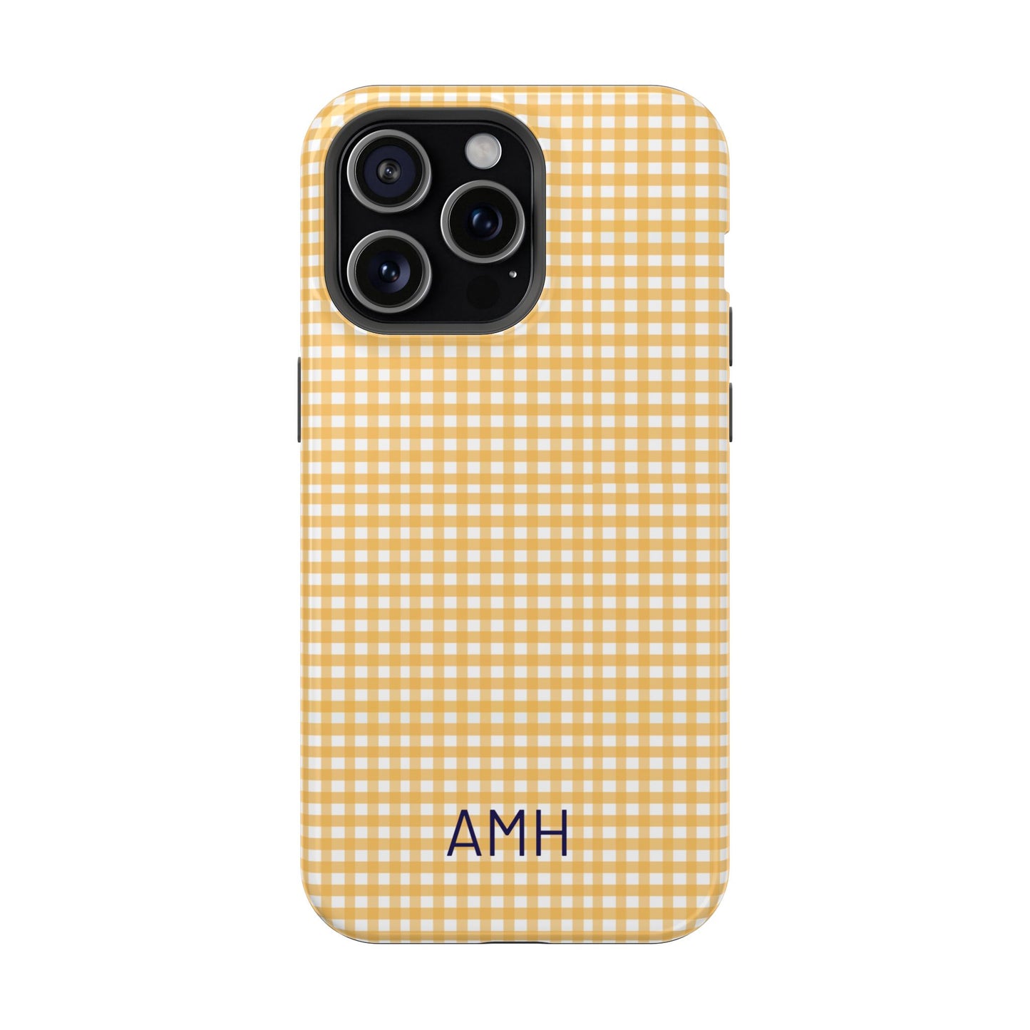 Game Day Gingham - Athletic Gold