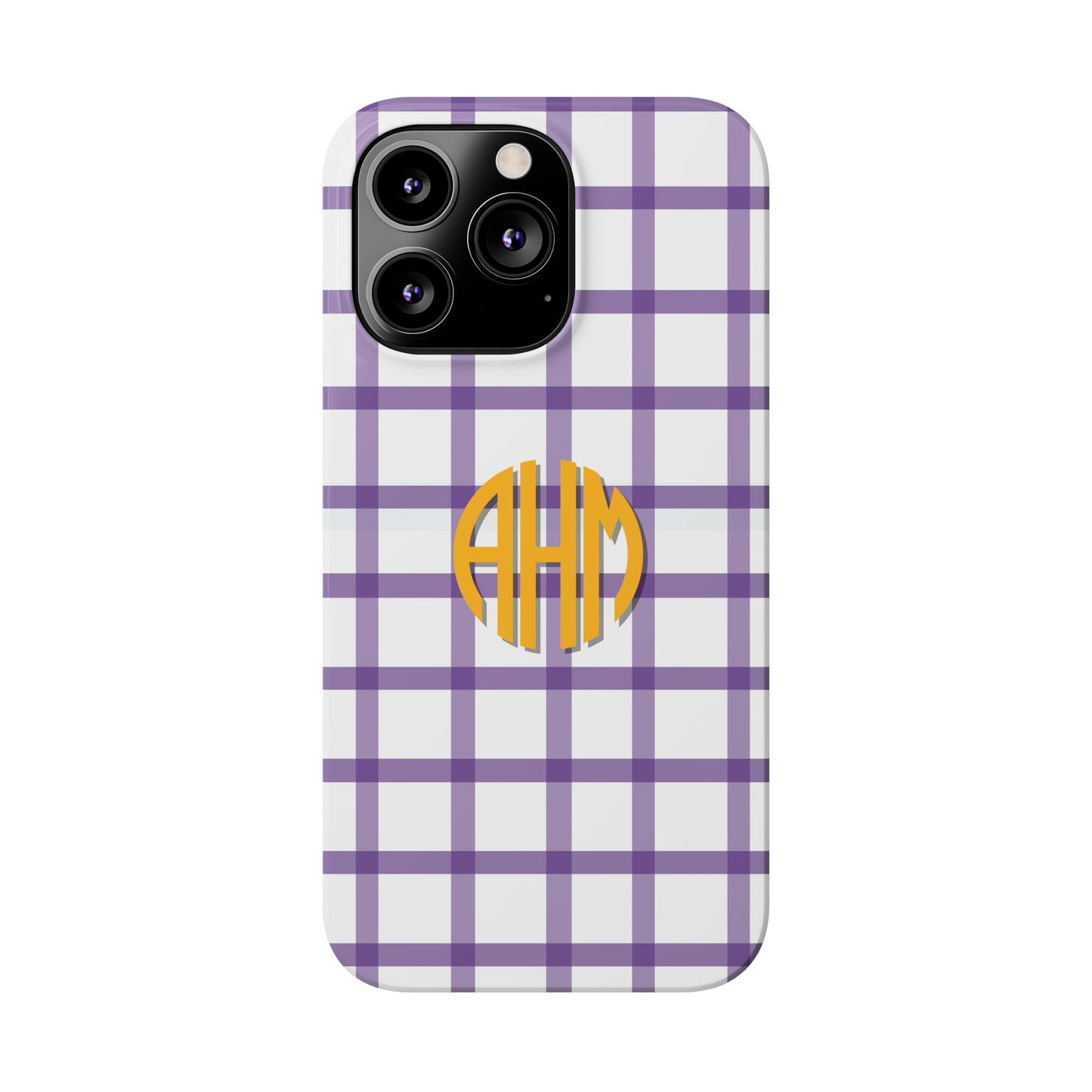 Tailgate Tartan -Purple Slim