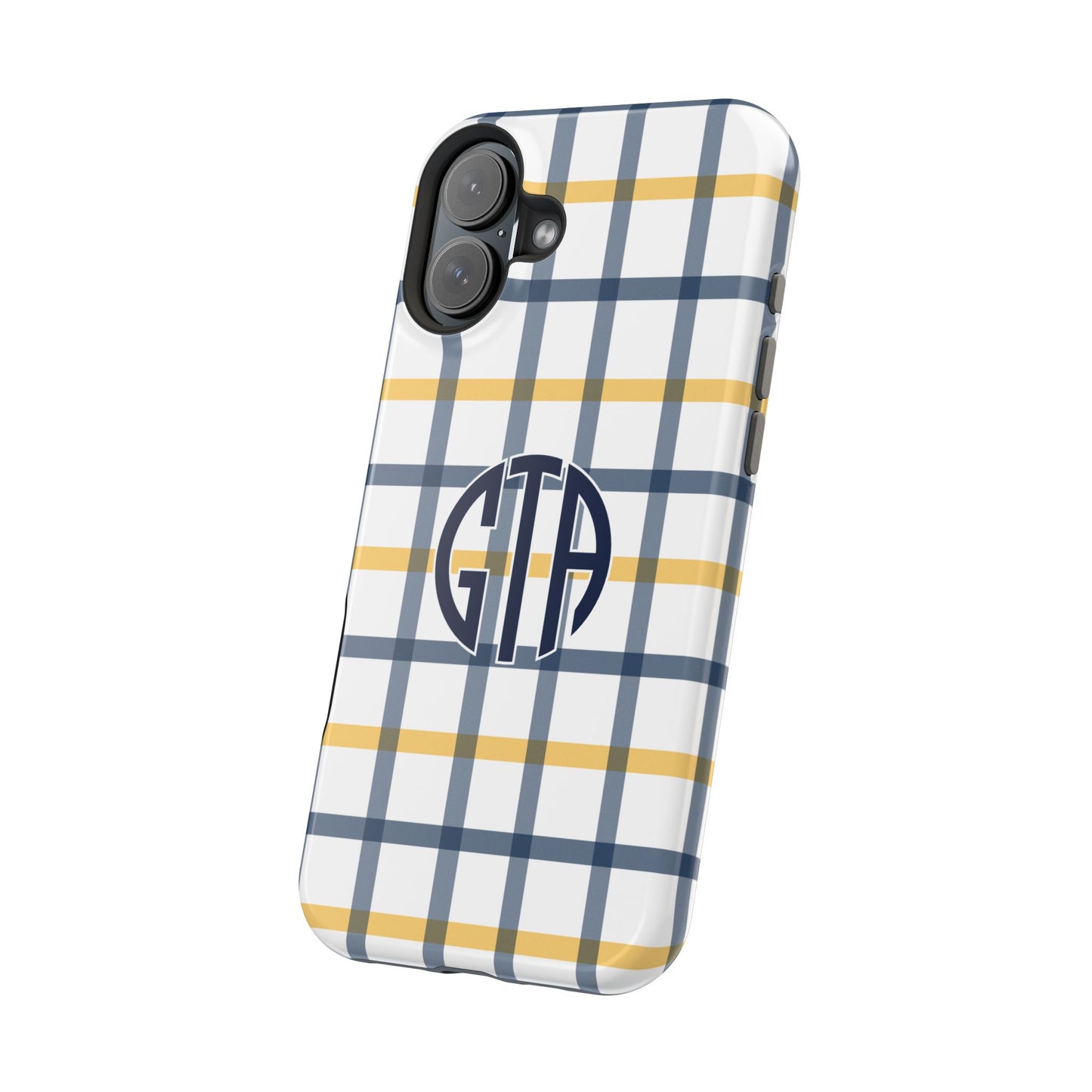 Tailgate Tartan - Navy & Gold