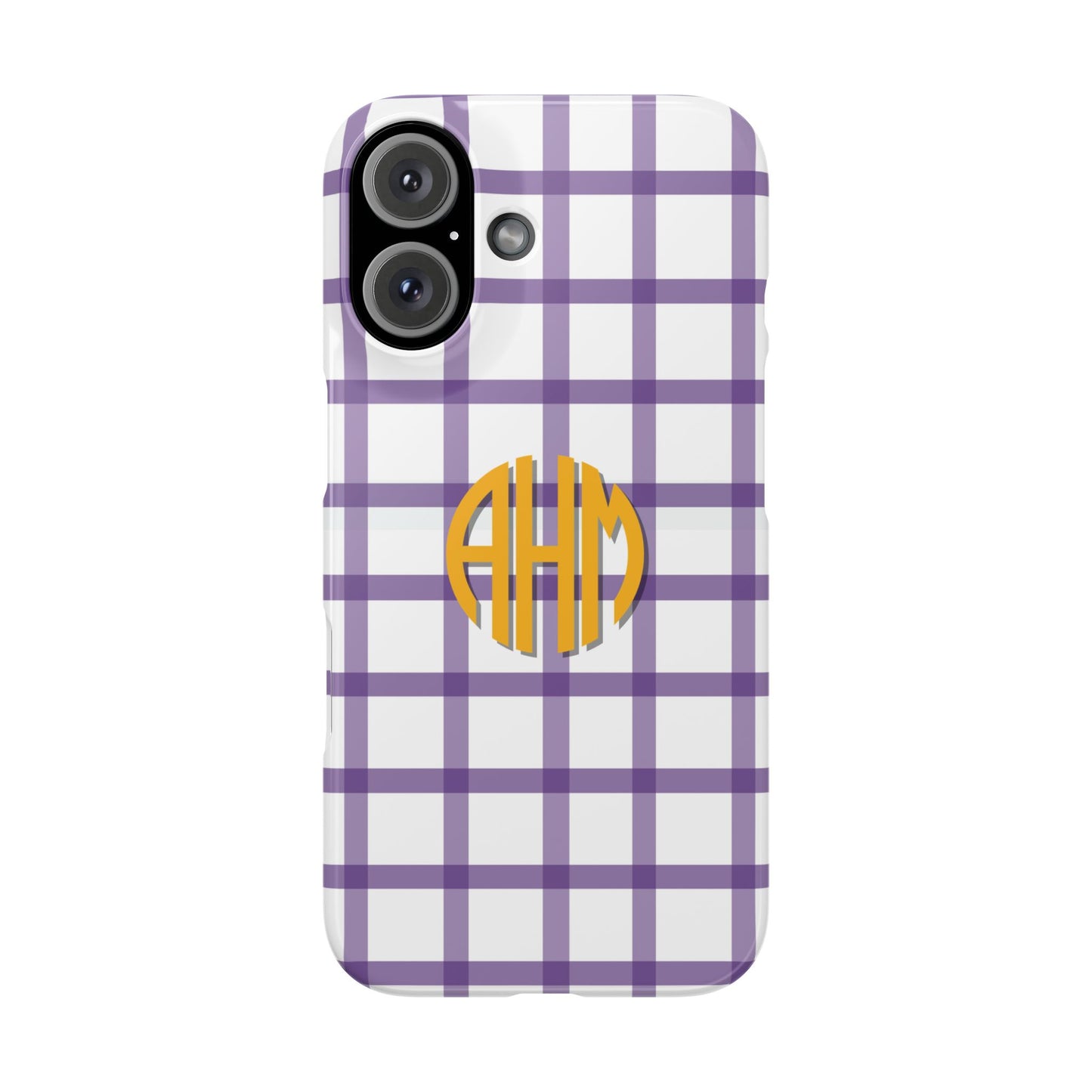 Tailgate Tartan -Purple Slim