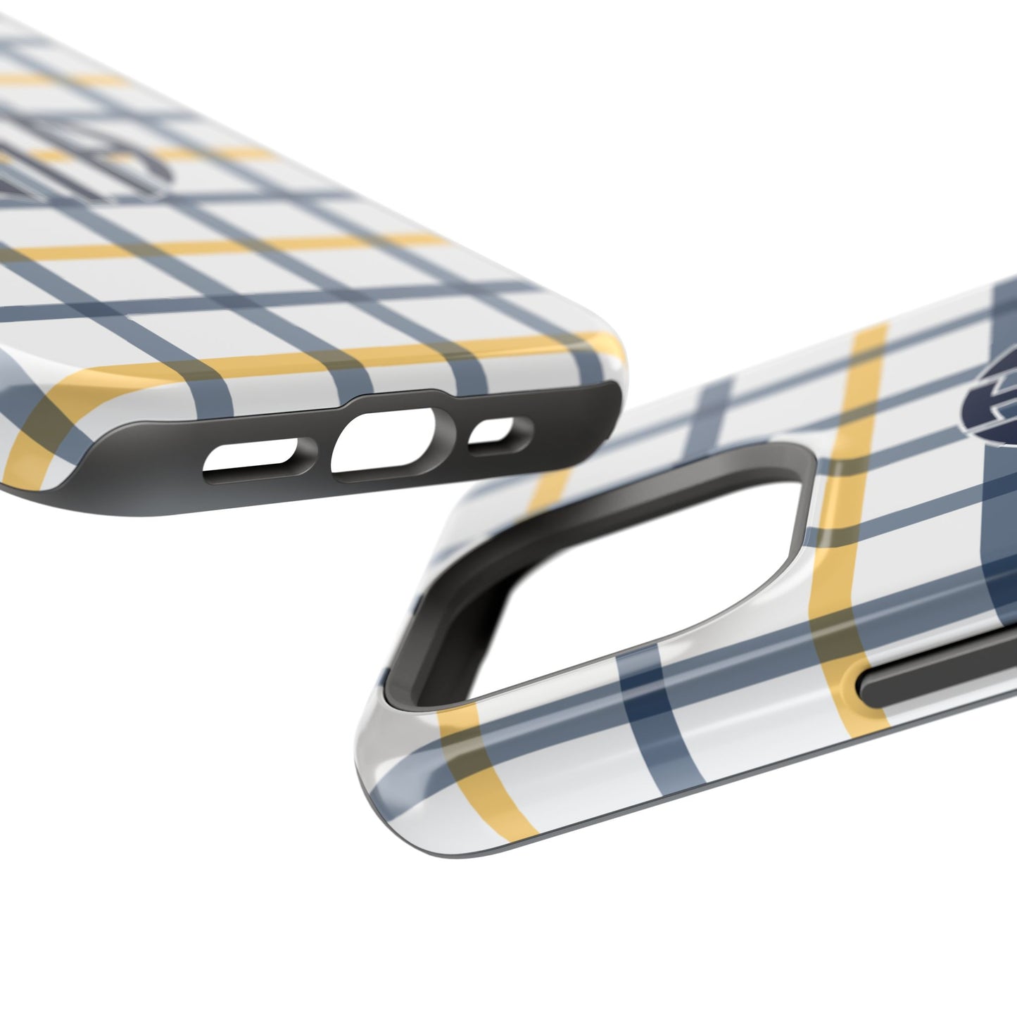 Tailgate Tartan - Navy & Gold