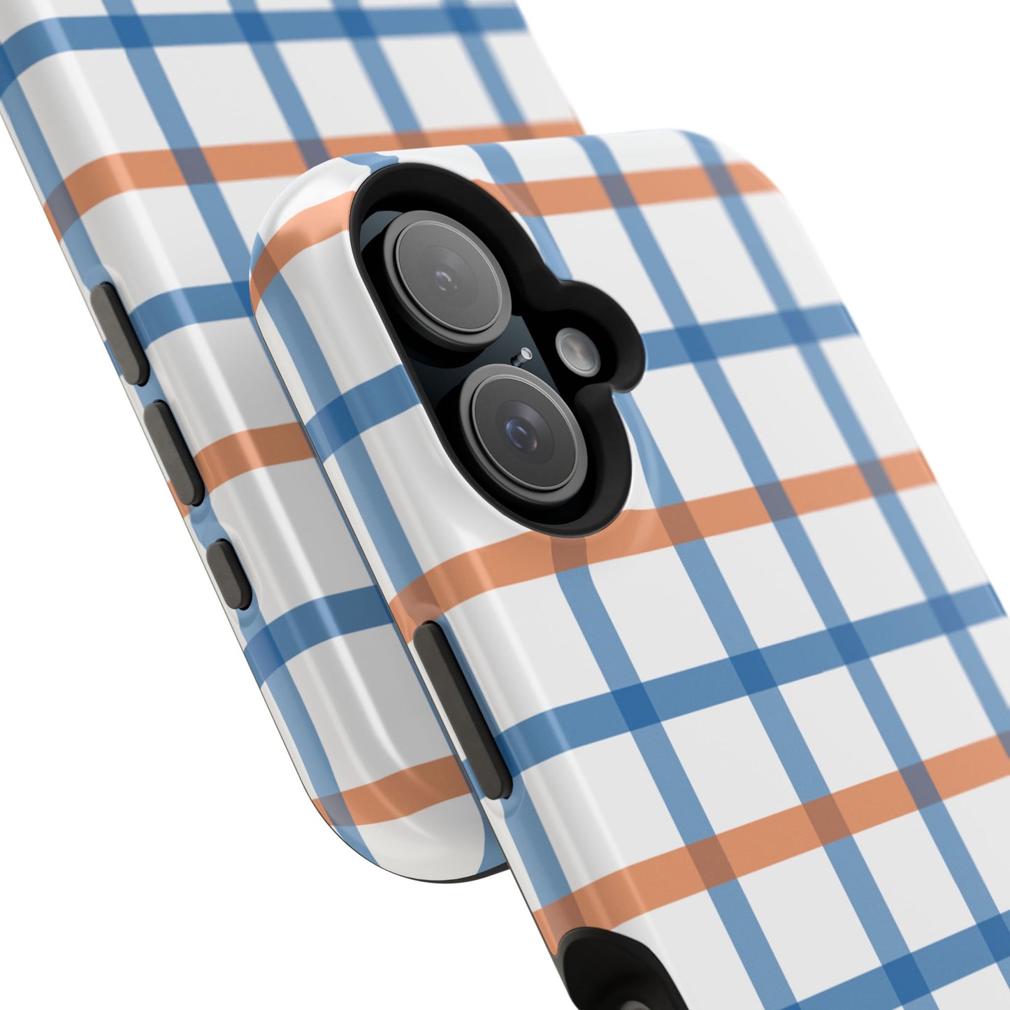 Tailgate Tartan - Blue & Orange