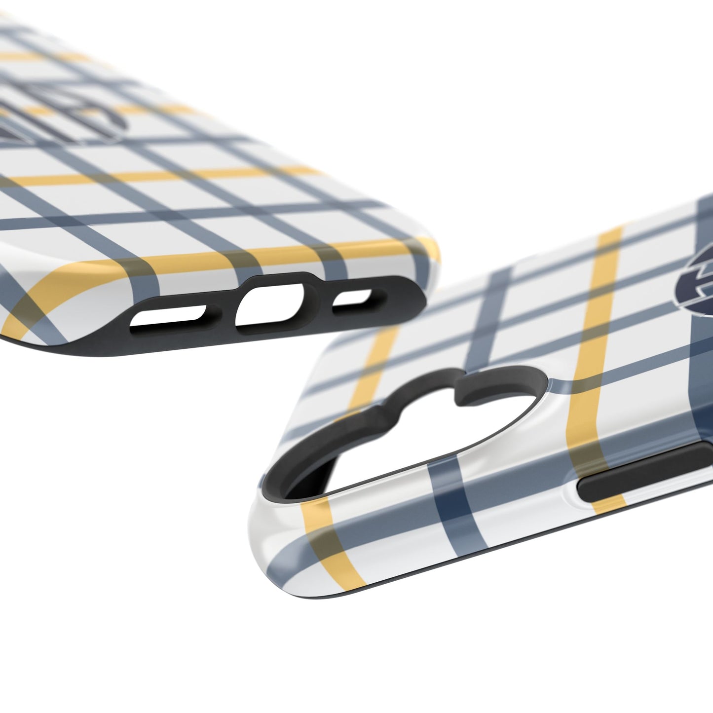 Tailgate Tartan - Navy & Gold