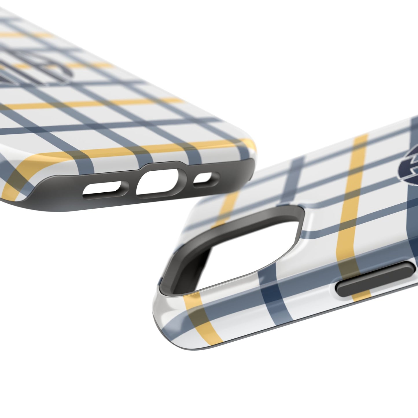 Tailgate Tartan - Navy & Gold