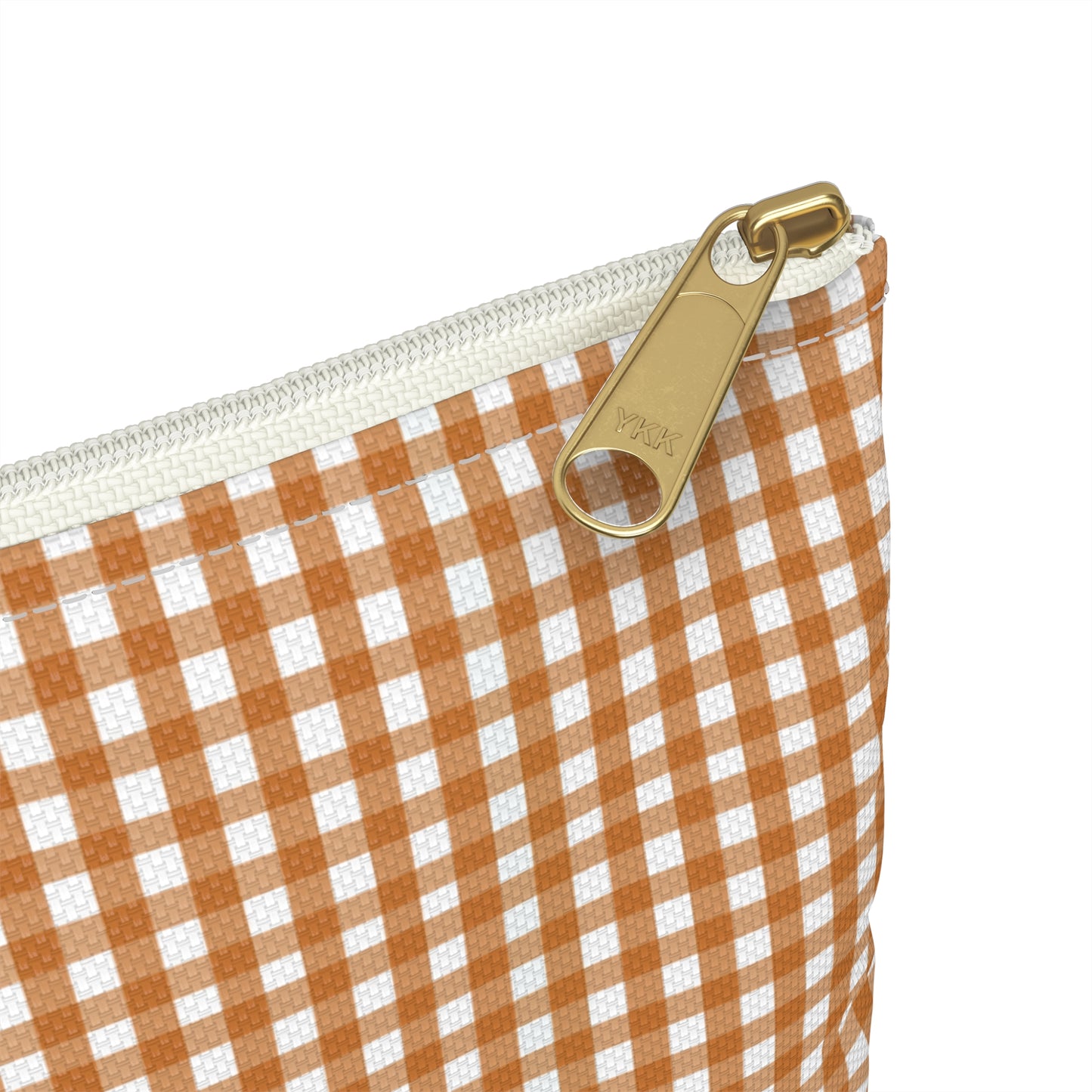 Game Day Gingham - Burnt Orange