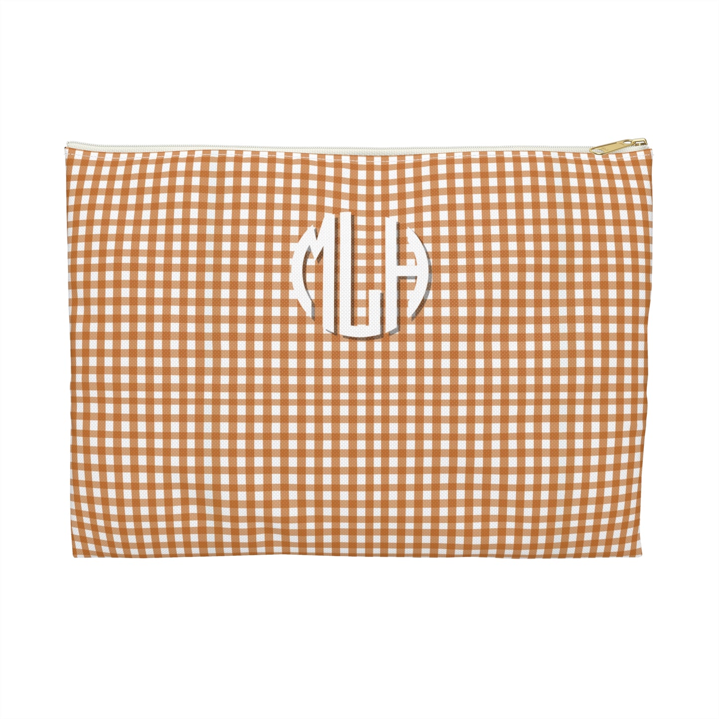Game Day Gingham - Burnt Orange