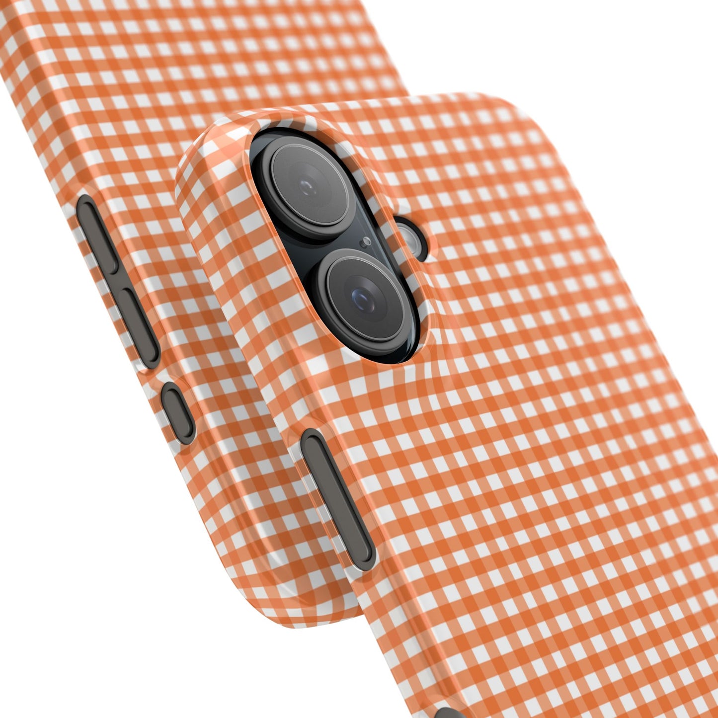 Game Day Gingham - Orange Slim