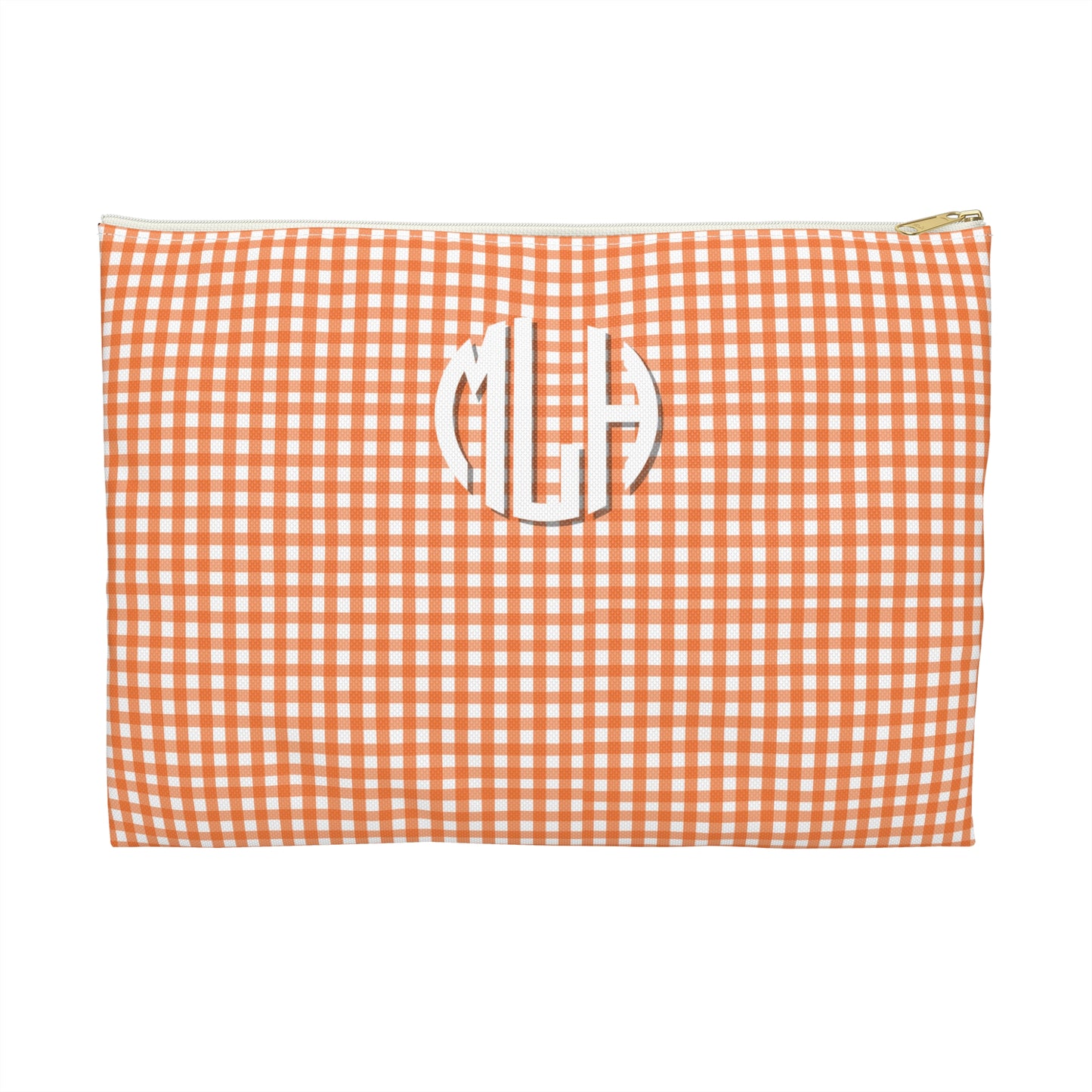 Game Day Gingham -Orange