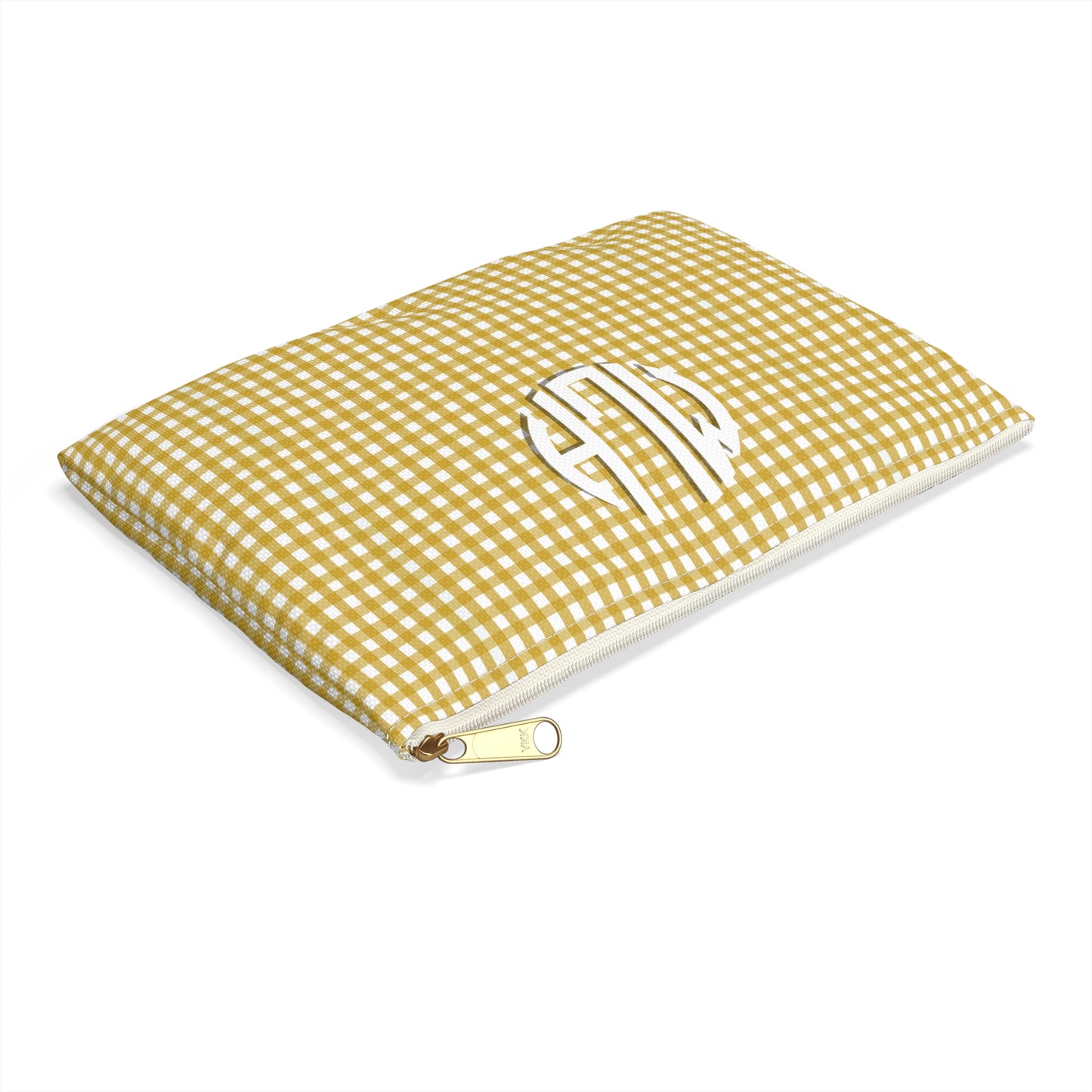 Game Day Gingham -Old Gold