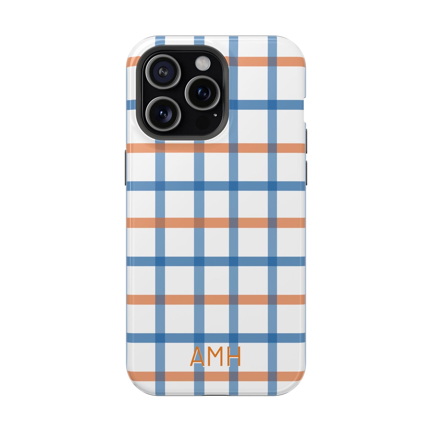 Tailgate Tartan - Blue & Orange
