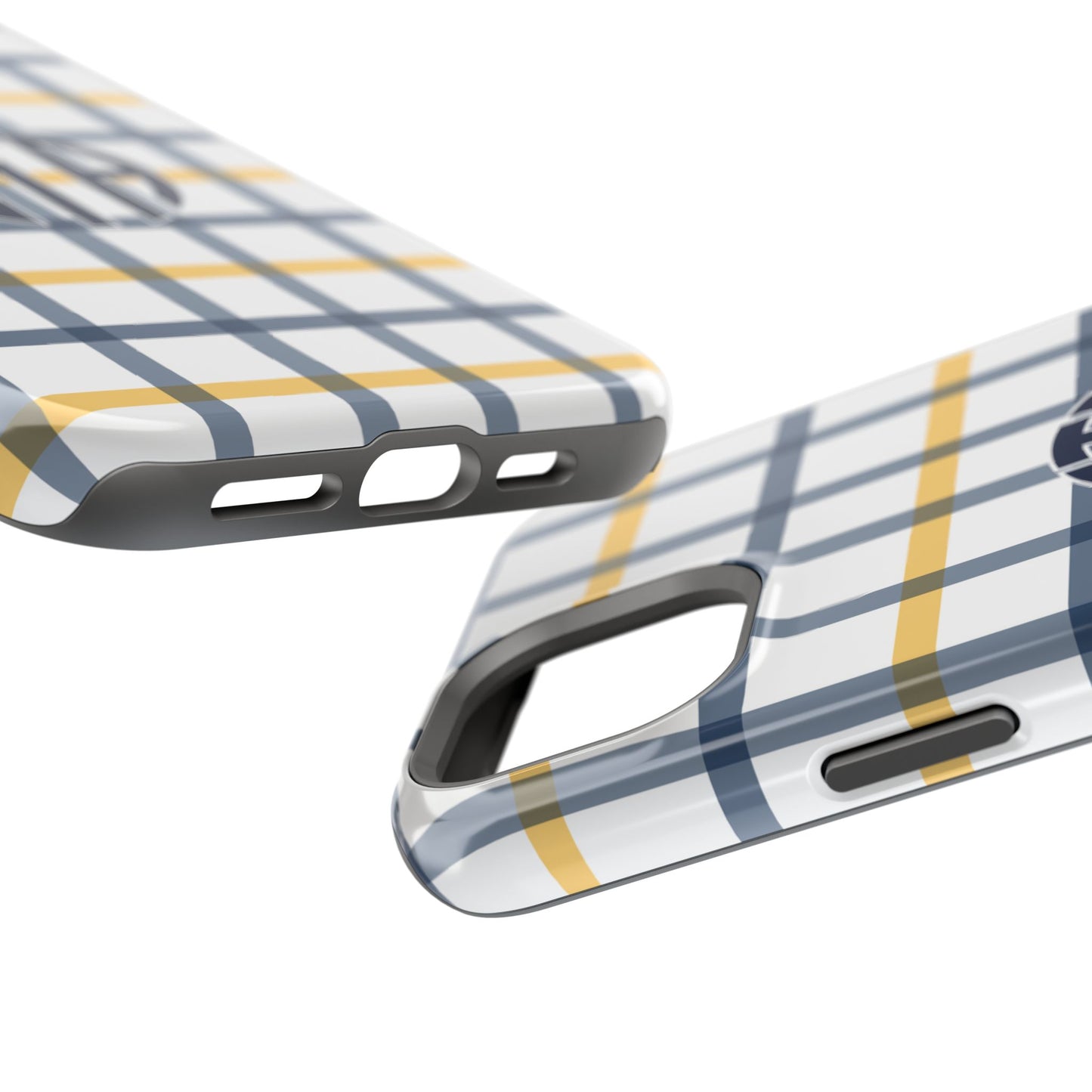 Tailgate Tartan - Navy & Gold