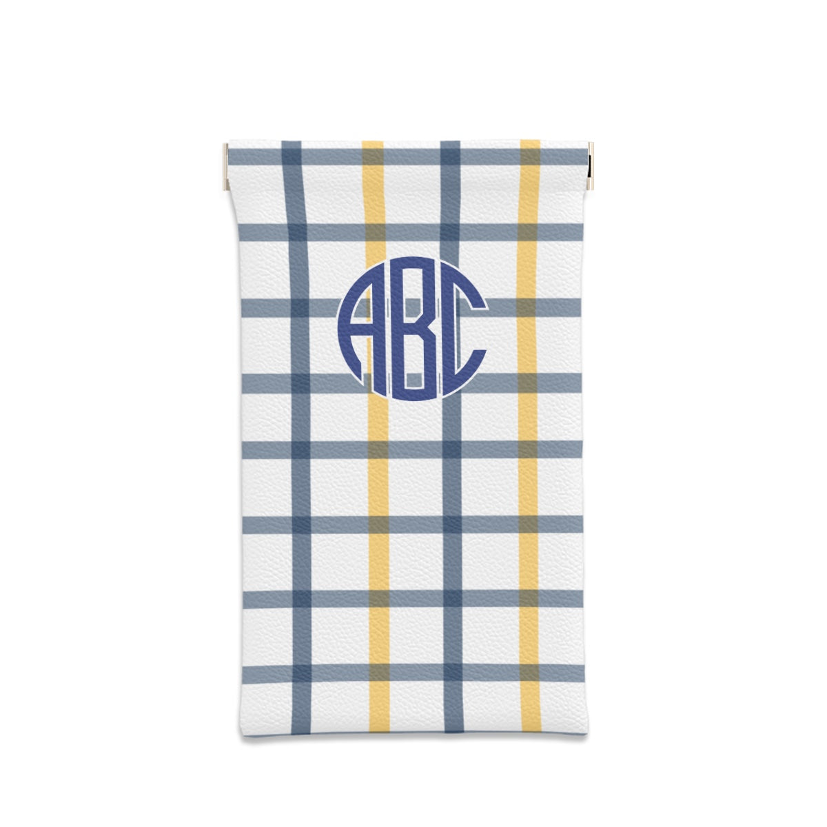 Tailgate Tartan - Navy & Gold