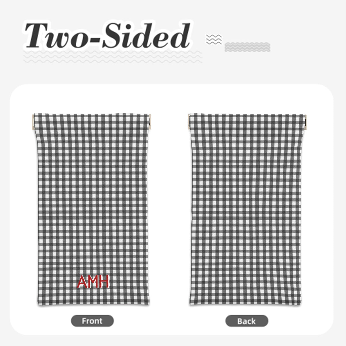 Game Day Gingham - Black