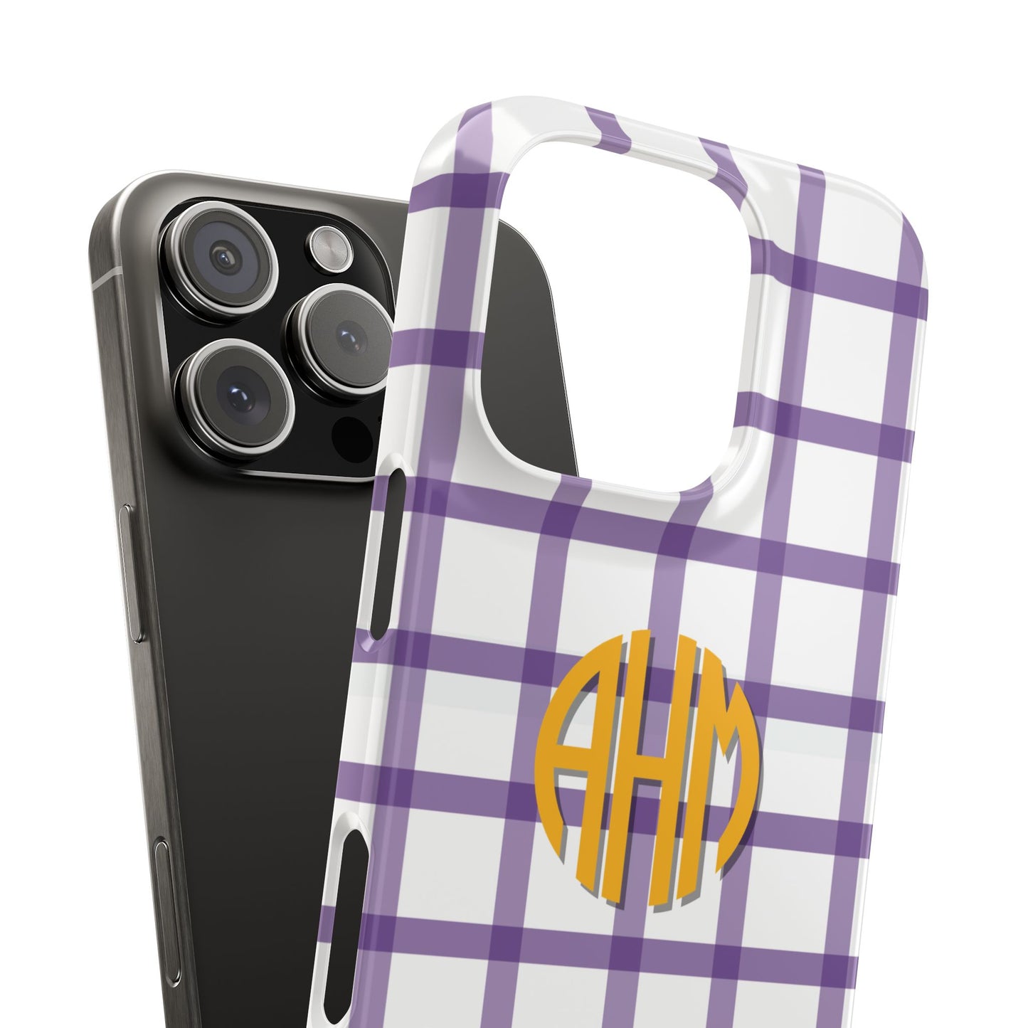 Tailgate Tartan -Purple Slim