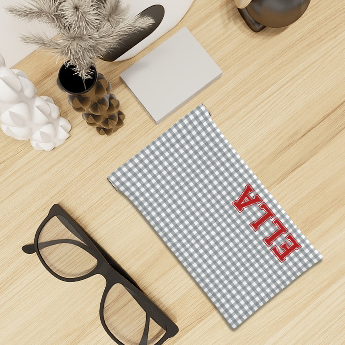Game Day Gingham - Gray