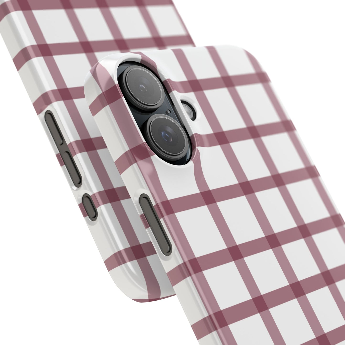 Tailgate Tartan - Maroon Slim