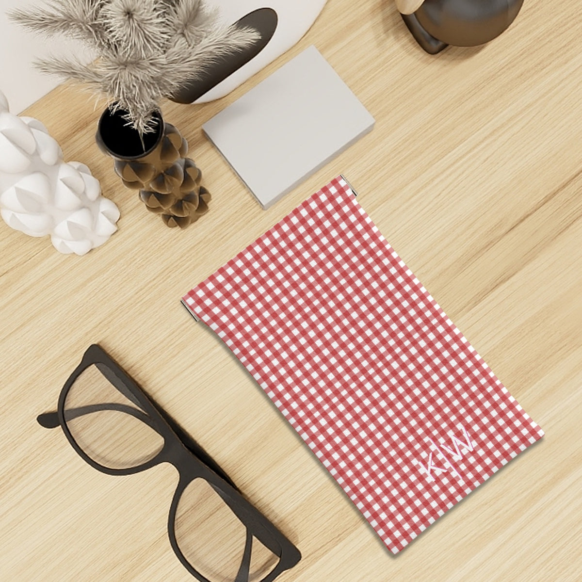Game Day Gingham -Red