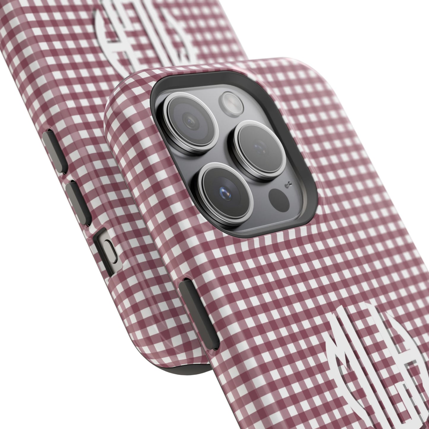 Game Day Gingham - Maroon