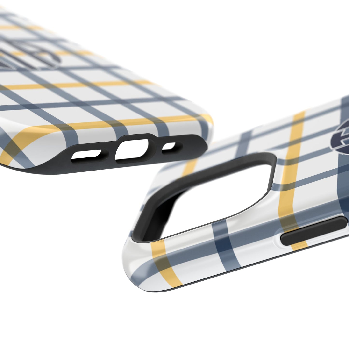 Tailgate Tartan - Navy & Gold