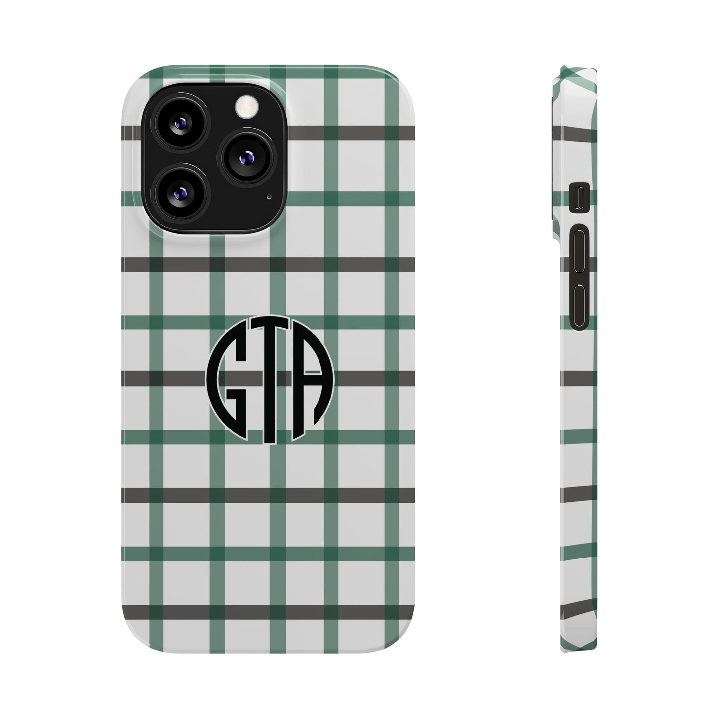 Tailgate Tartan - Green Slim