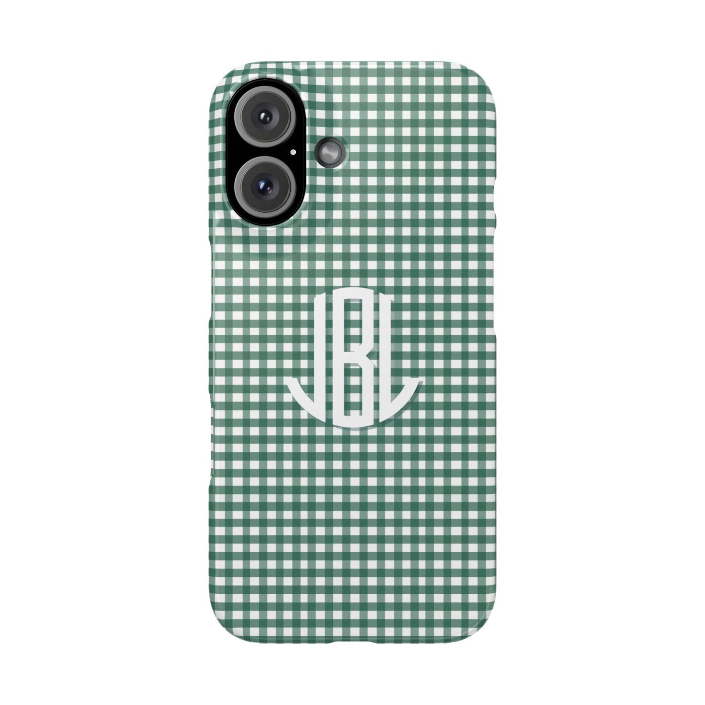 Game Day Gingham - Green Slim