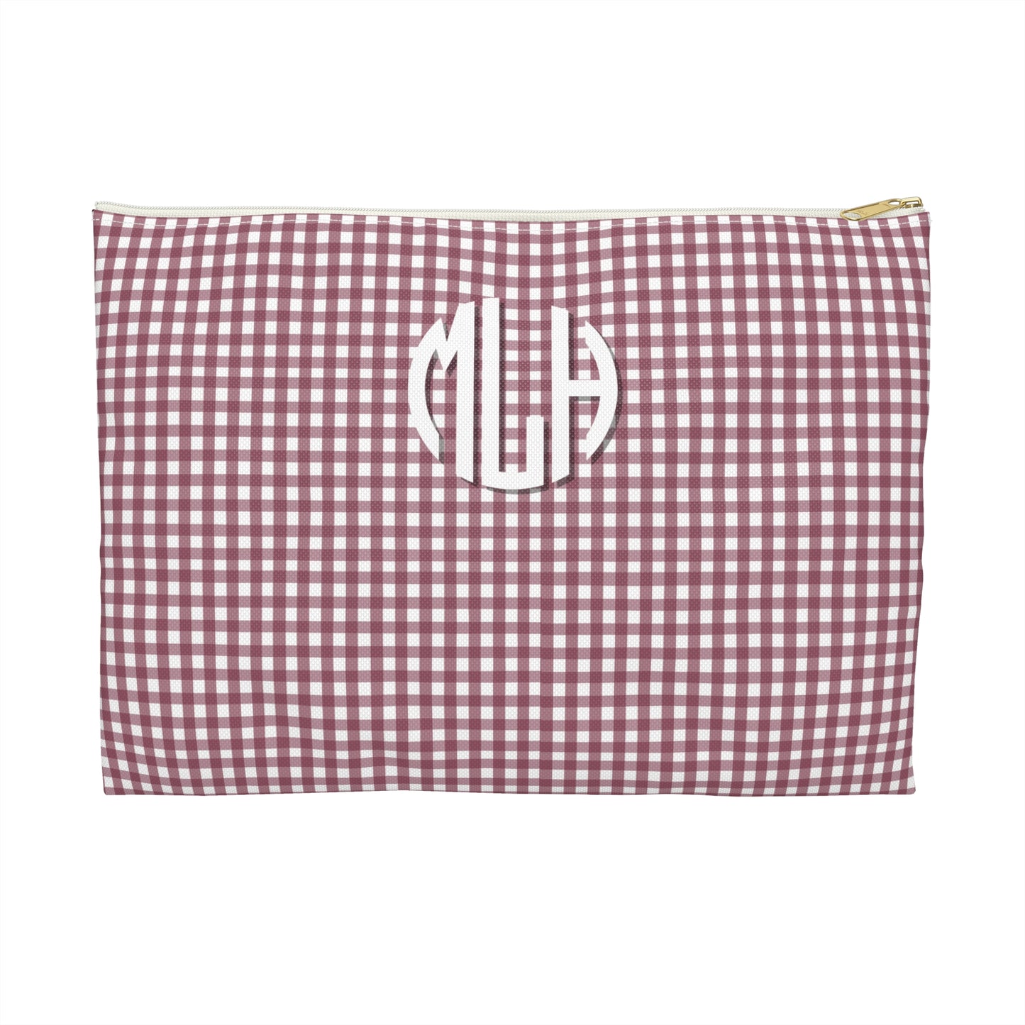 Game Day Gingham - Maroon
