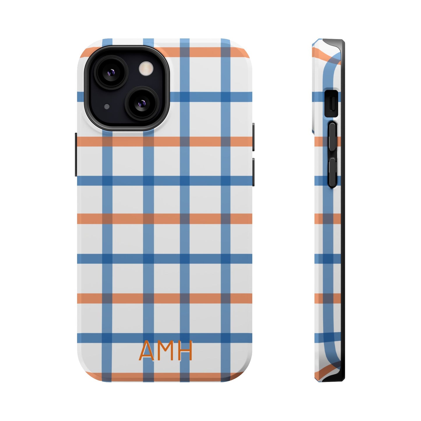 Tailgate Tartan - Blue & Orange