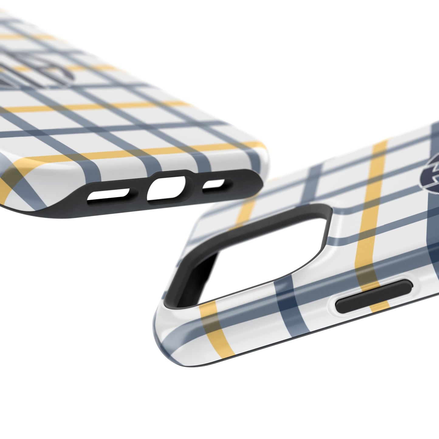 Tailgate Tartan - Navy & Gold