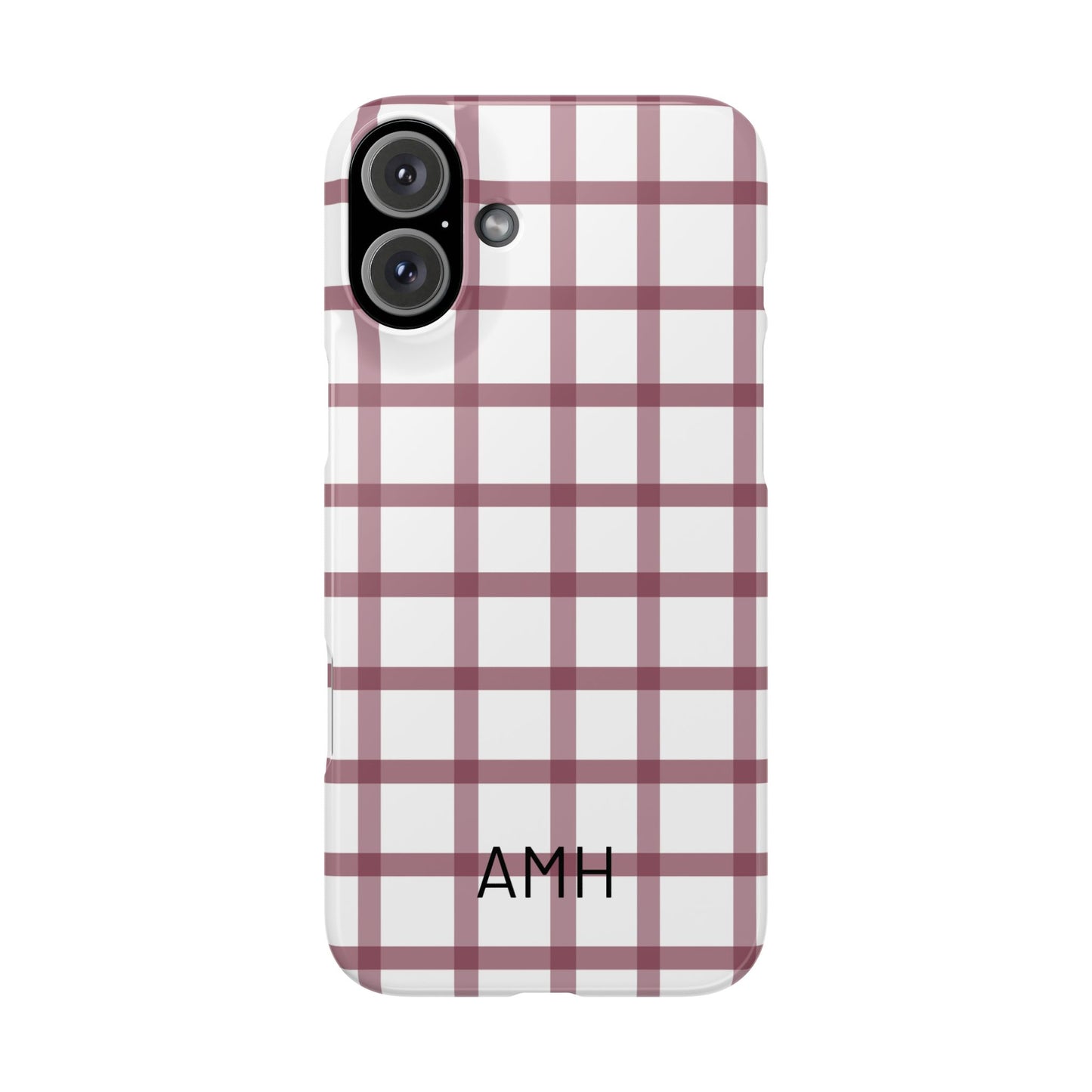 Tailgate Tartan - Maroon Slim