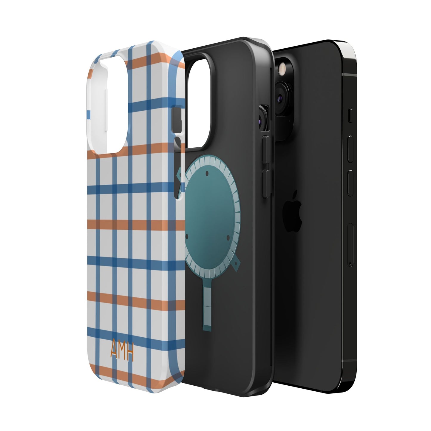 Tailgate Tartan - Blue & Orange
