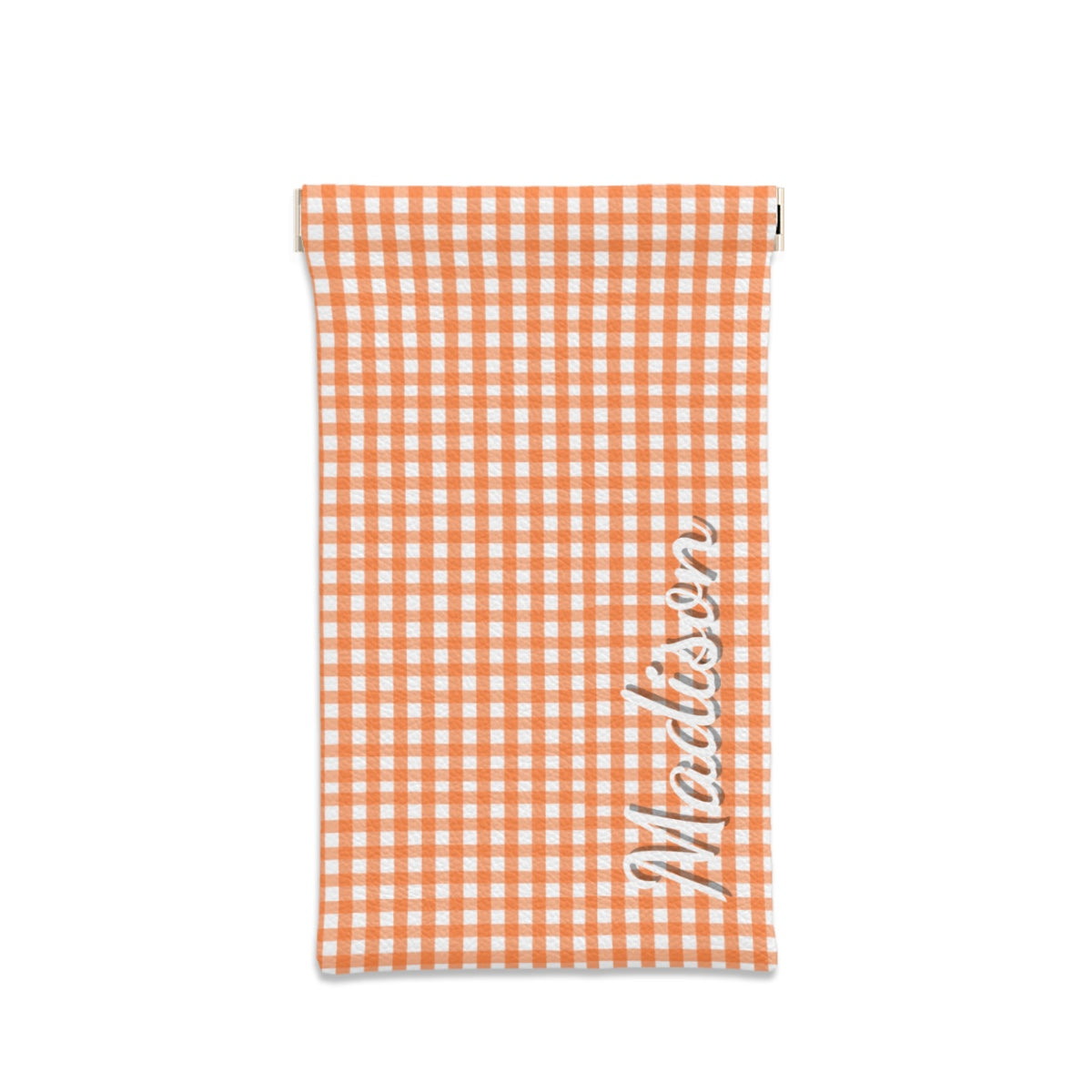 Game Day Gingham - Orange