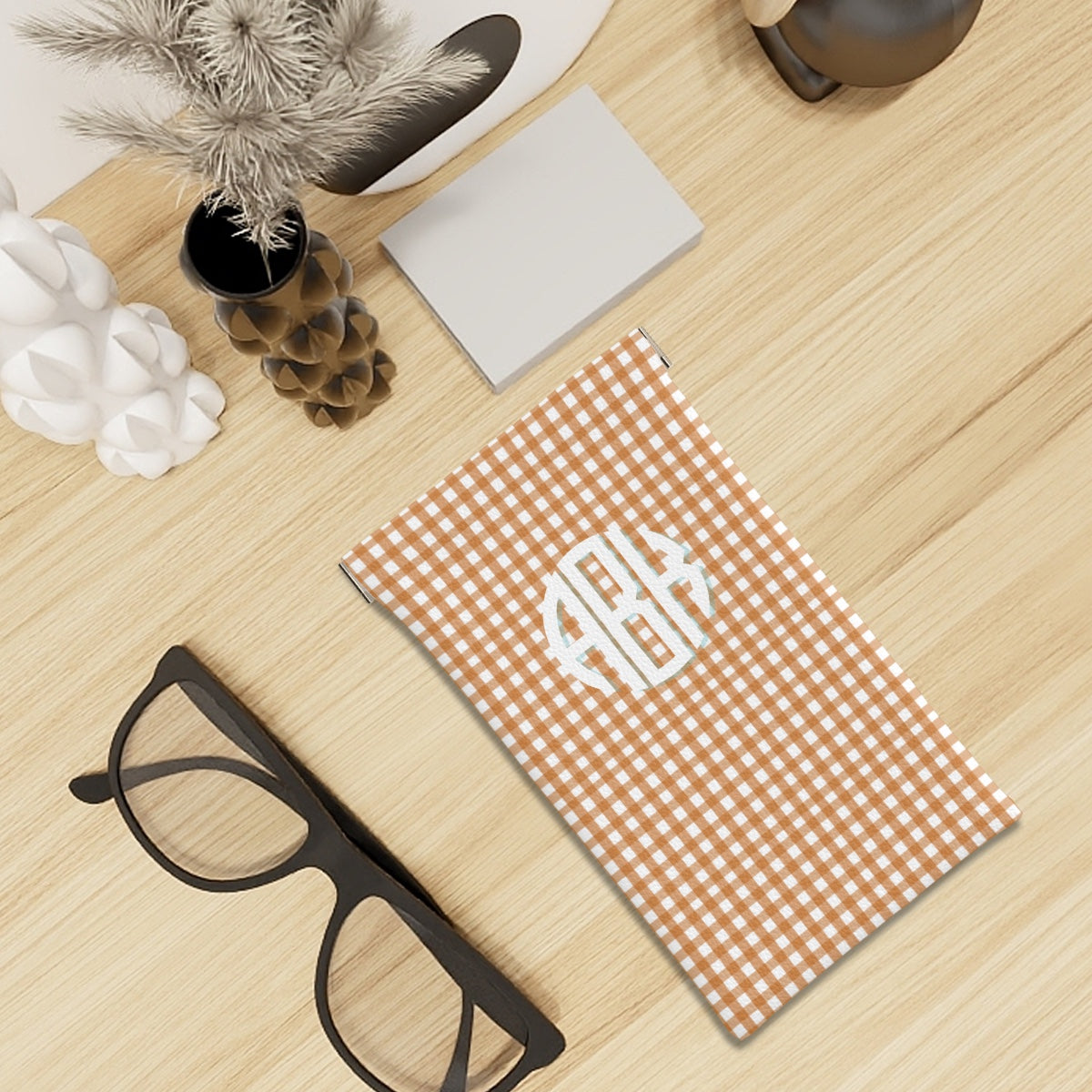Game Day Gingham - Burnt Orange