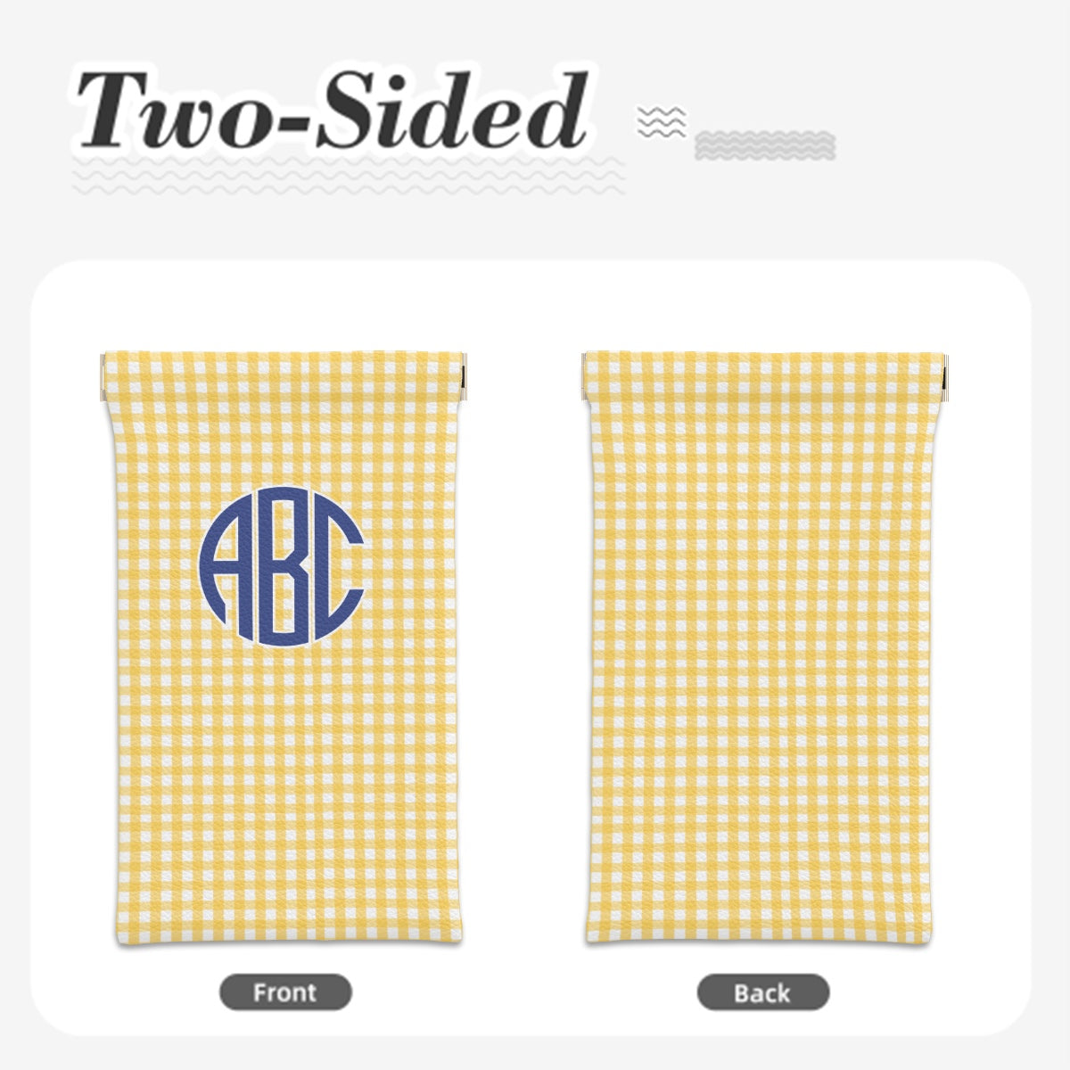 Game Day Gingham - Athletic Gold