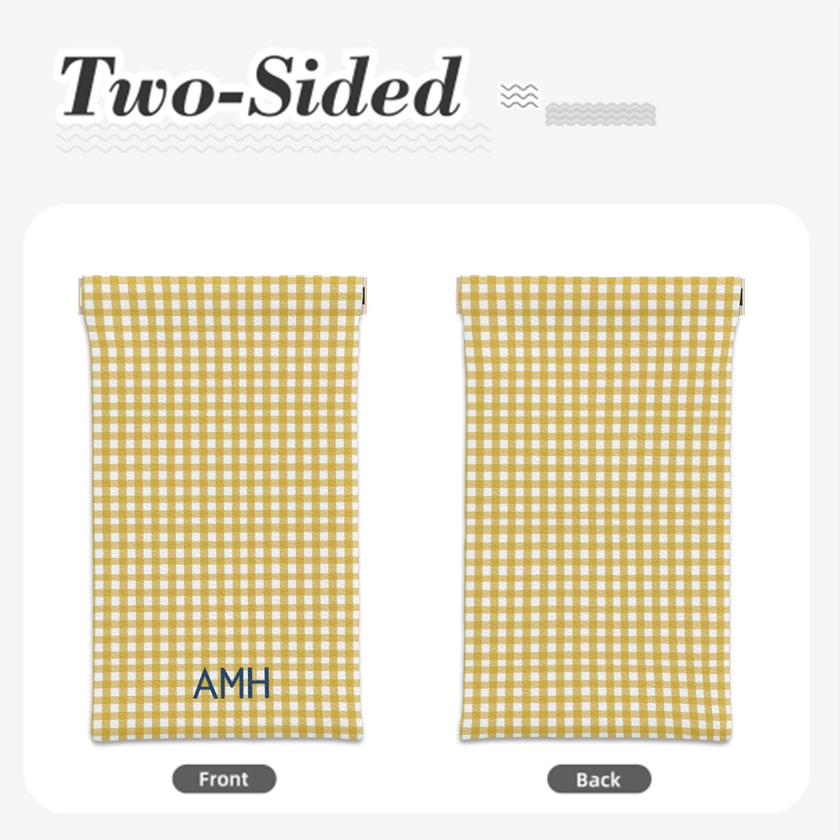Game Day Gingham - Old Gold