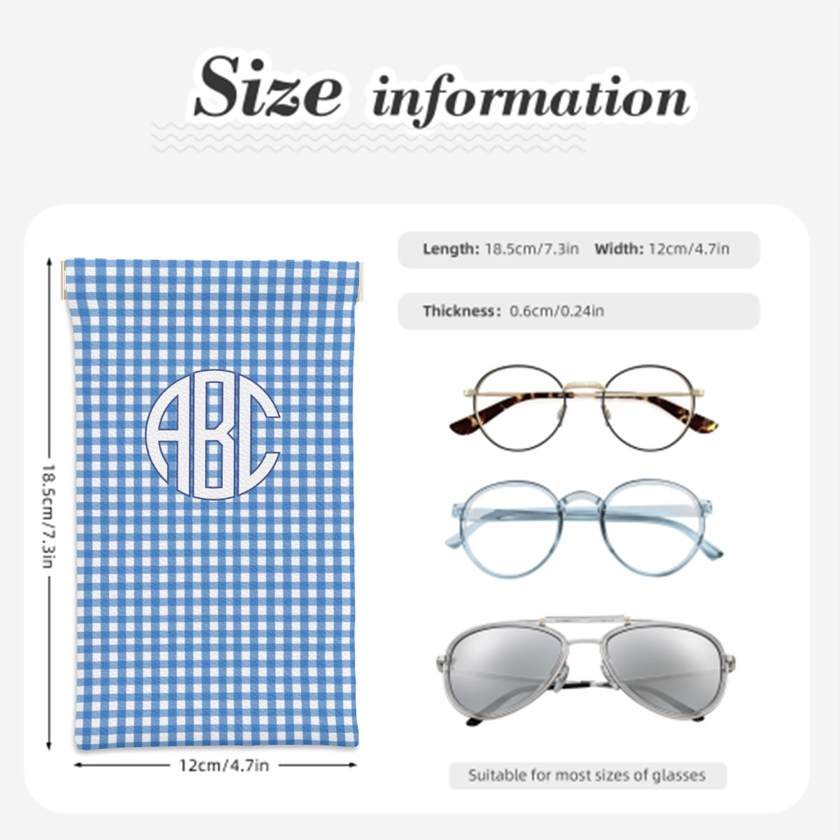 Game Day Gingham - Blue