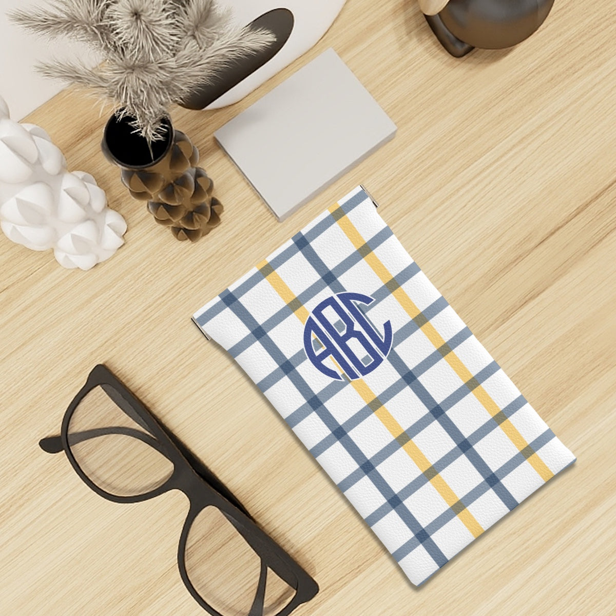 Tailgate Tartan - Navy & Gold