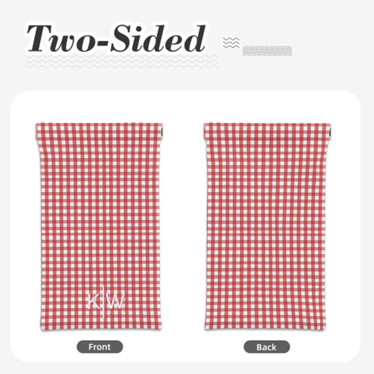 Game Day Gingham -Red