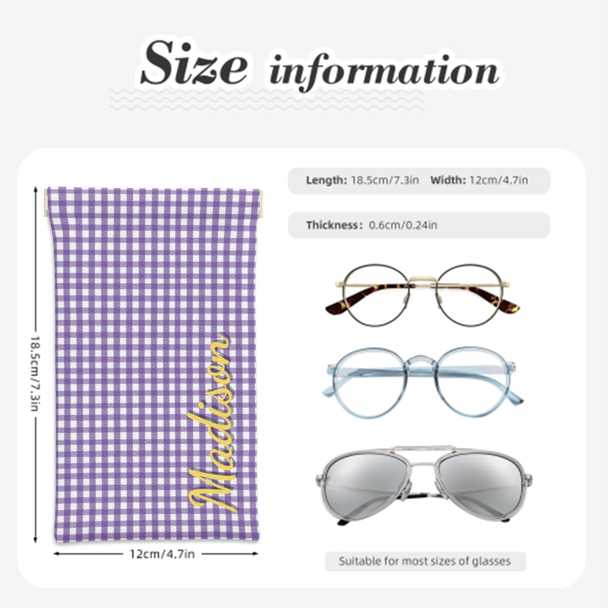 Game Day Gingham - Purple