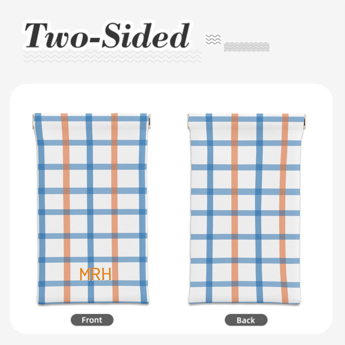 Tailgate Tartan - Blue & Orange