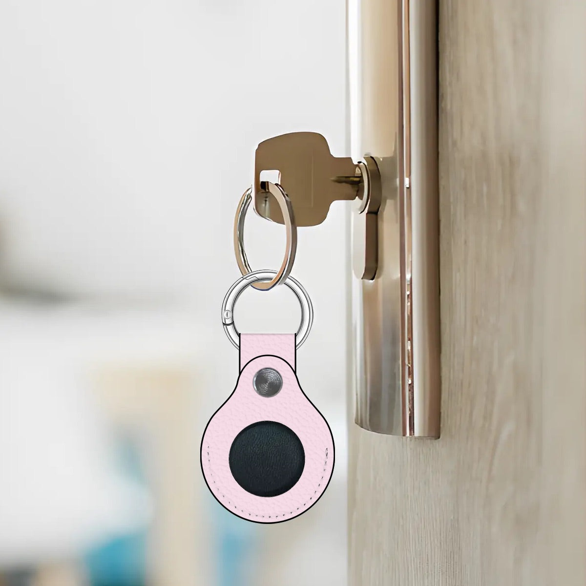 Signature Blush Airtag Holder