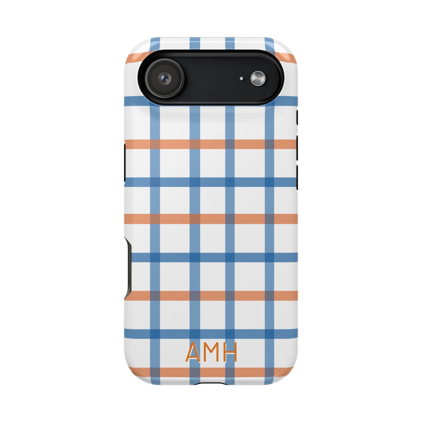Tailgate Tartan - Blue & Orange
