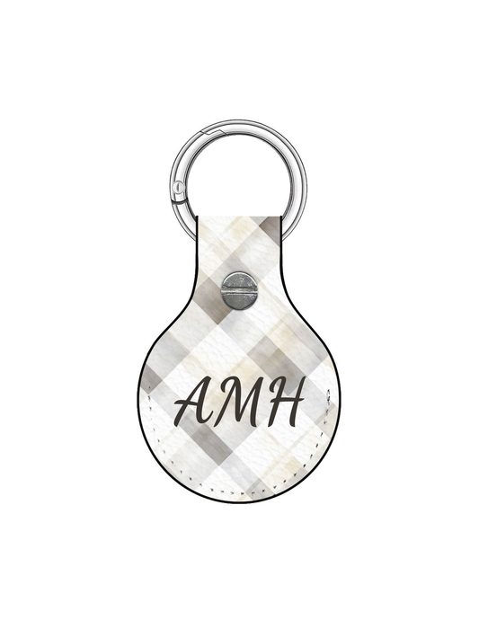 Gray Flannel Airtag Holder