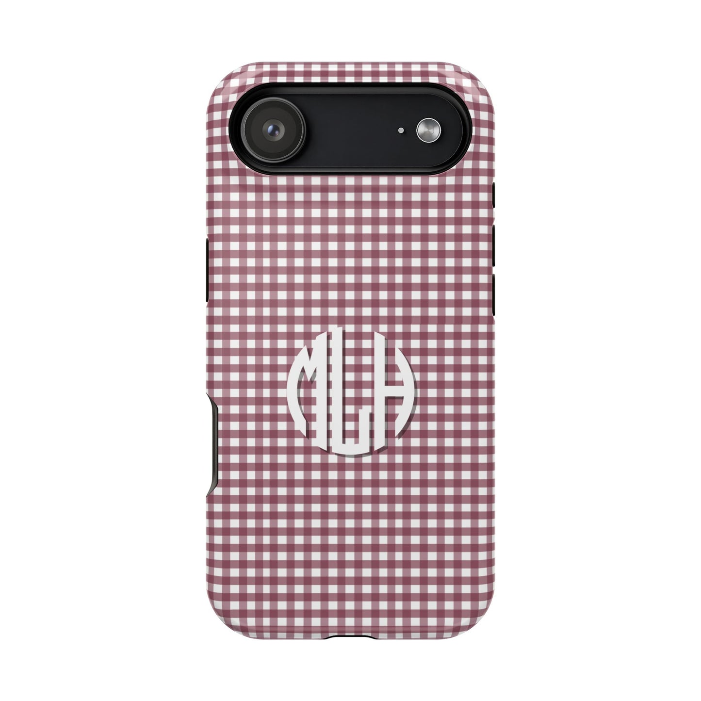 Game Day Gingham - Maroon