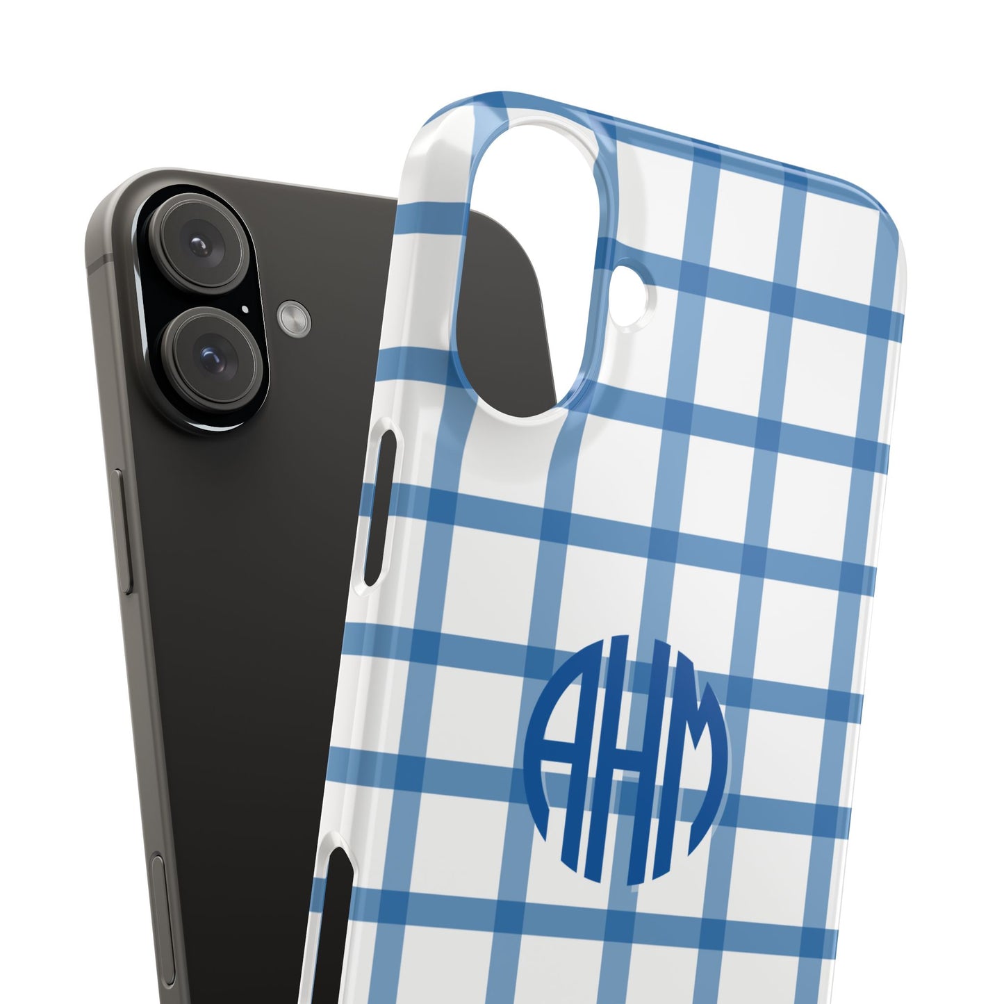 Tailgate Tartan -Blue Slim