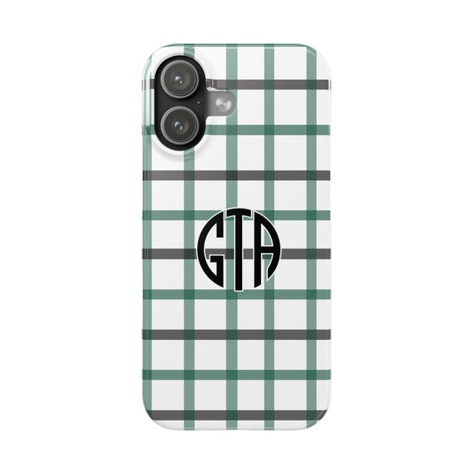 Tailgate Tartan - Green Slim