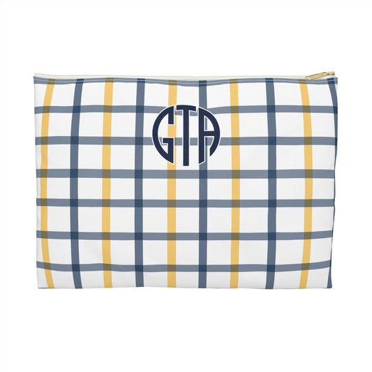 Tailgate Tartan - Blue & Gold