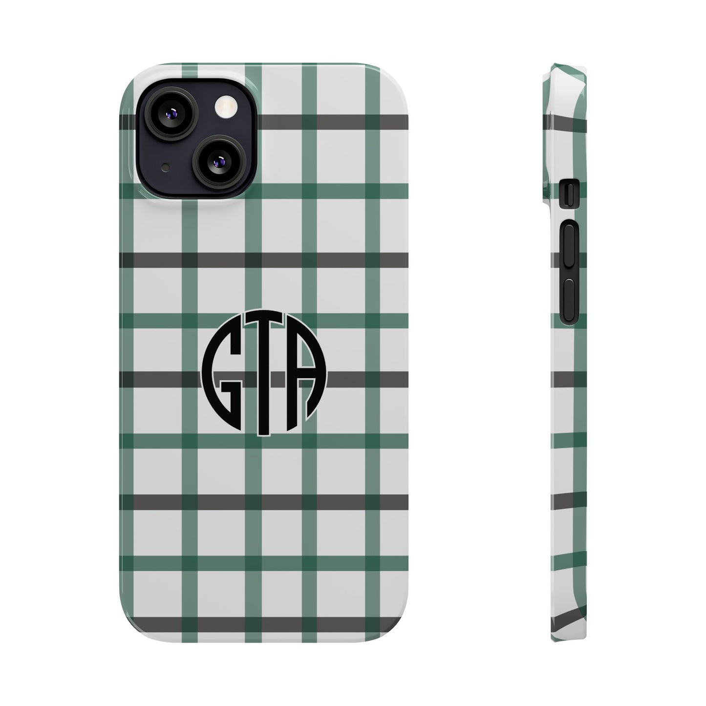 Tailgate Tartan - Green Slim