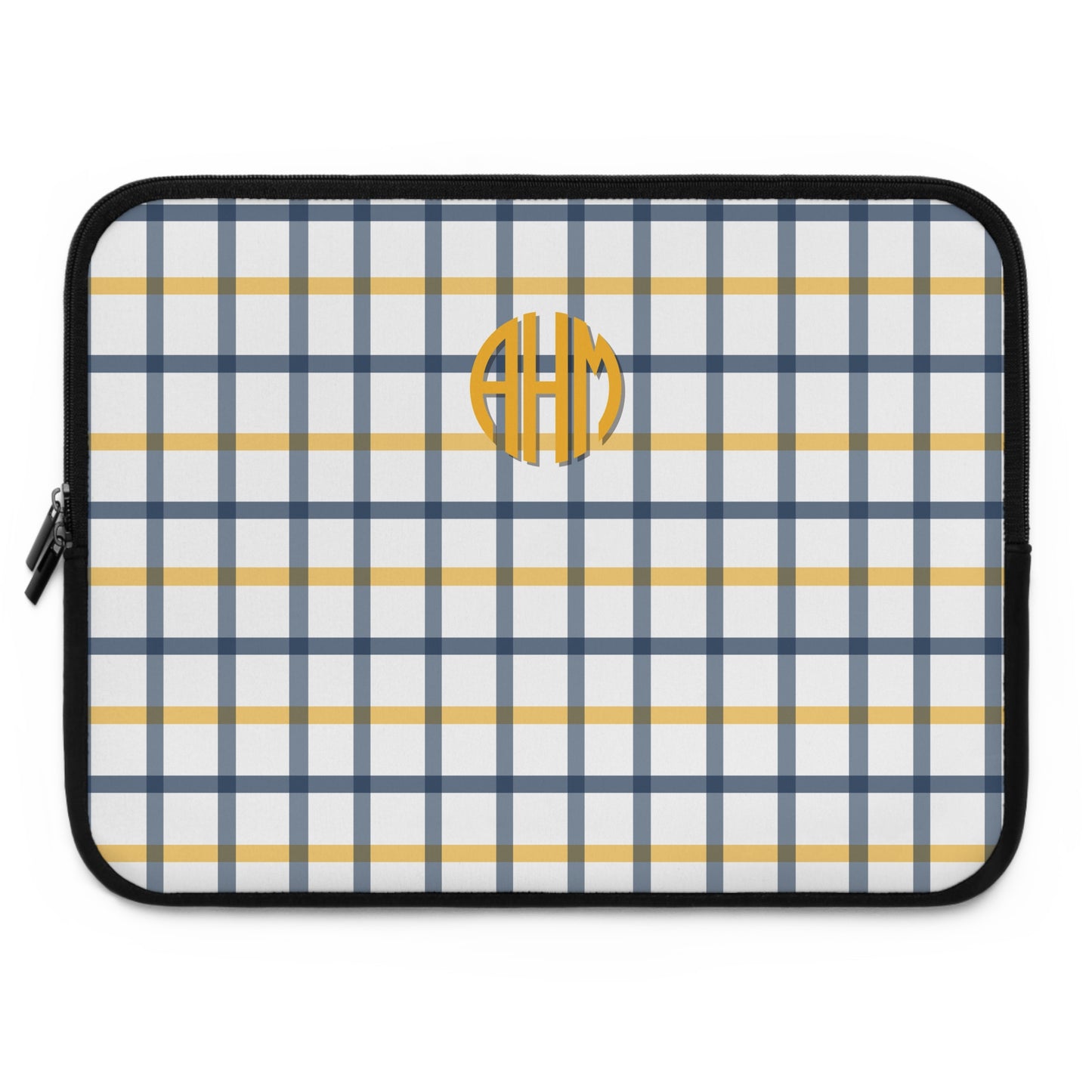 Tailgate Tartan - Navy & Athletic Gold